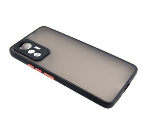 Чохол до мобільного телефона Dengos Matte Xiaomi 12 Lite (black) (DG-TPU-MATT-127)