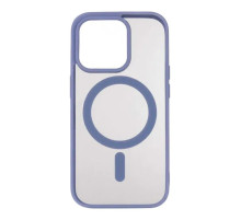 Чехол для мобильного телефона ColorWay Smart Matte iPhone 14 Pro MagSafe light blue (CW-CSMMSAI14P-LB)