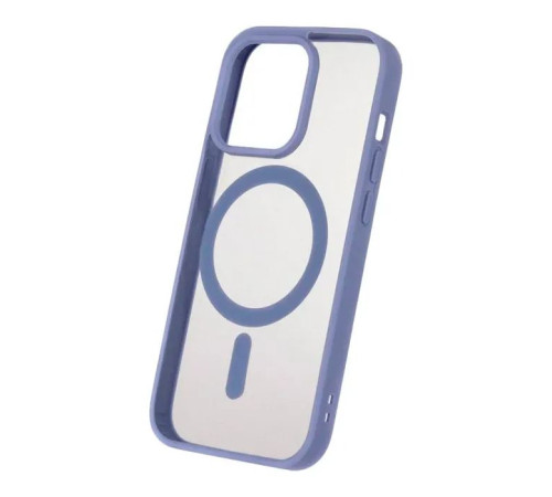 Чохол до мобільного телефона ColorWay Smart Matte Apple iPhone 14 Pro MagSafe light blue (CW-CSMMSAI14P-LB)