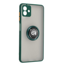 Чехол для мобильного телефона Armorstandart Frosted Matte Ring Samsung A04 (A045) Dark Green (ARM68343)