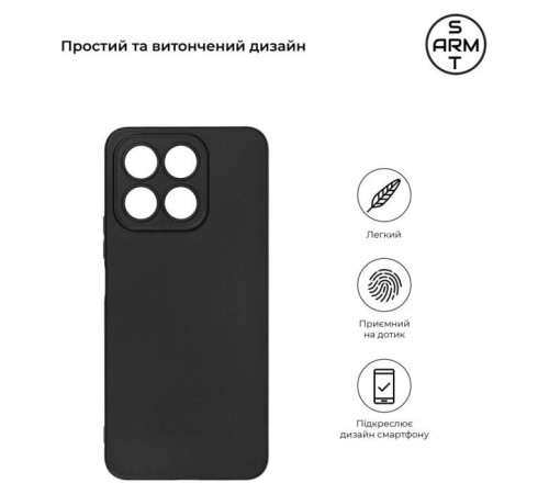Чохол до мобільного телефона Armorstandart Matte Slim Fit Honor X8a Camera cover Black (ARM69397)