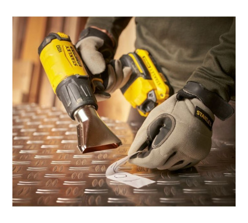 Будівельний фен Stanley FatMax, Li-Ion 18В (V20), 510 °C (без АКБ та ЗП) (SFMCE530B)