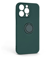 Чехол для мобильного телефона Armorstandart Icon Ring iPhone 13 Pro Dark Green (ARM68669)