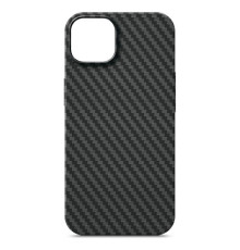 Чохол до мобільного телефона Armorstandart LikeCarbon MagCase Apple iPhone 15 Plus Black (ARM69292)