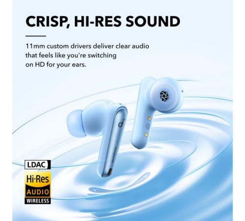 Наушники Anker SoundCore Liberty 4 NC Light Blue (A3947G61)