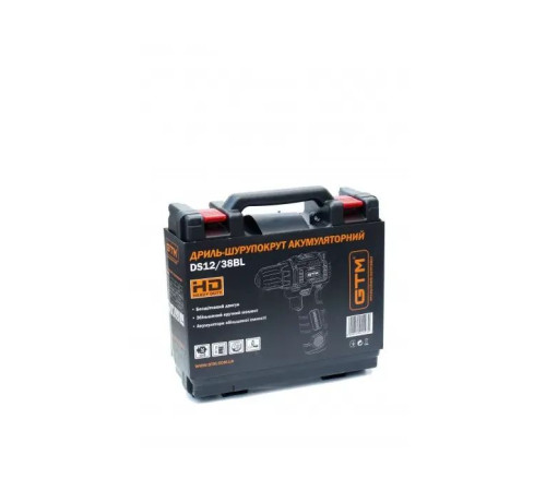 Шуруповерт GTM DS12/38BL
