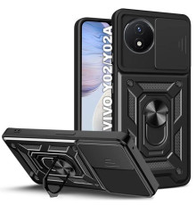 Чохол до мобільного телефона BeCover Military Vivo Y02/Y02A Black (710026)