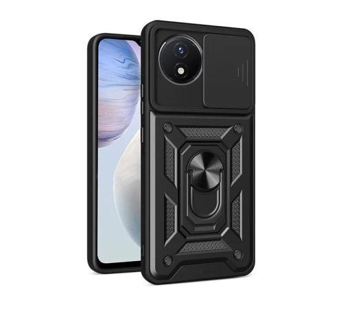 Чохол до мобільного телефона BeCover Military Vivo Y02/Y02A Black (710026)