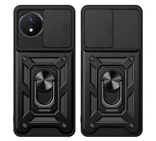 Чохол до мобільного телефона BeCover Military Vivo Y02/Y02A Black (710026)