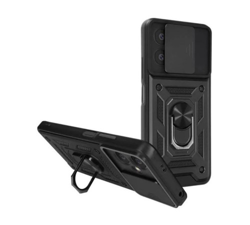 Чохол до мобільного телефона BeCover Military Xiaomi Redmi 12 Black (710009)