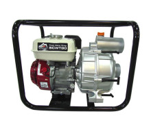 Мотопомпа Vulkan рукав 75мм, 58м3/год, дв. Honda GX200, підйом 26м, брудна вода, SCWT80H (81696)