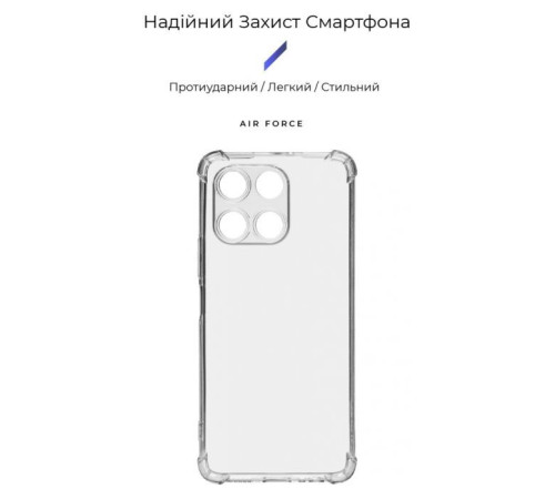 Чохол до мобільного телефона Armorstandart Air Force Honor X6a Transparent (ARM71057)