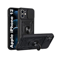 Чохол до мобільного телефона BeCover Military Apple iPhone 12 Black (709951)