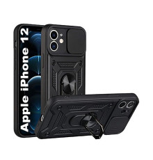 Чохол до мобільного телефона BeCover Military Apple iPhone 12 Black (709951)