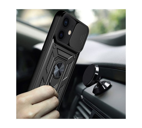 Чохол до мобільного телефона BeCover Military Apple iPhone 12 Black (709951)