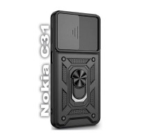 Чехол для мобильного телефона BeCover Military Nokia C31 Black (709986)