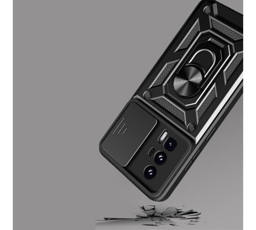 Чохол до мобільного телефона BeCover Military Poco F5 Pro Black (709997)