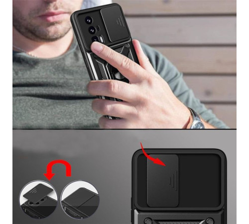 Чохол до мобільного телефона BeCover Military Poco F5 Pro Black (709997)