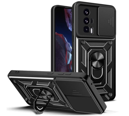 Чохол до мобільного телефона BeCover Military Poco F5 Pro Black (709997)