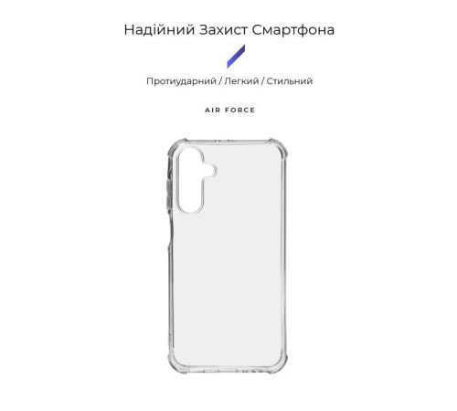 Чохол до мобільного телефона Armorstandart Air Force Samsung A15 5G (A156) Transparent (ARM72541)