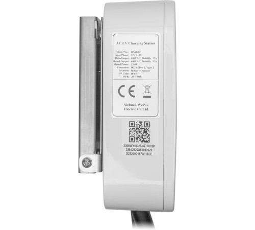 Зарядна станція для електромобілів HiSmart Type 2, 22kW, 32A (EV200719)