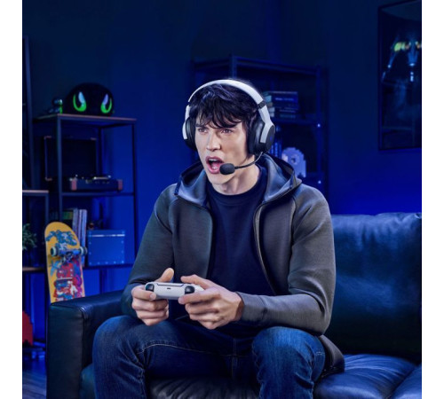 Навушники Razer Kaira Hyperspeed for PS5 Bluetooth White/Black (RZ04-03980200-R3G1)