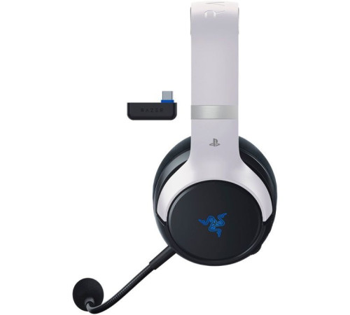 Навушники Razer Kaira Pro Hyperspeed for PS5 Bluetooth White-Black (RZ04-04030200-R3G1)