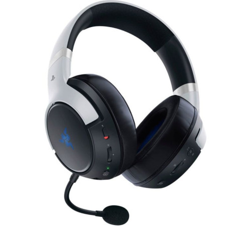 Навушники Razer Kaira Pro Hyperspeed for PS5 Bluetooth White-Black (RZ04-04030200-R3G1)