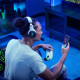 Навушники Razer Kaira Pro Hyperspeed for PS5 Bluetooth White-Black (RZ04-04030200-R3G1)