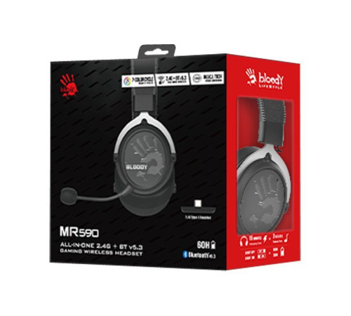 Наушники A4Tech Bloody MR590 Sport Black (4711421996013)