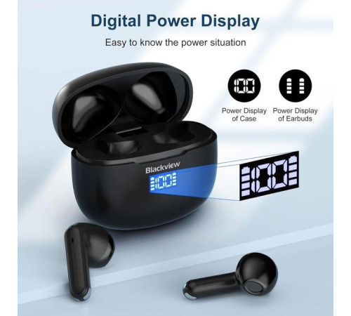 Наушники Blackview AirBuds 7 Black (6931548310235)