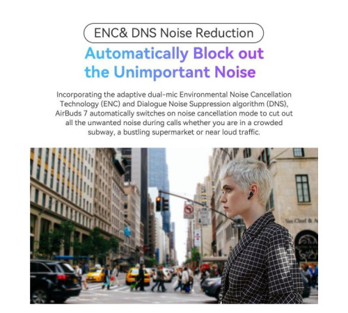 Наушники Blackview AirBuds 7 White (6931548310747)