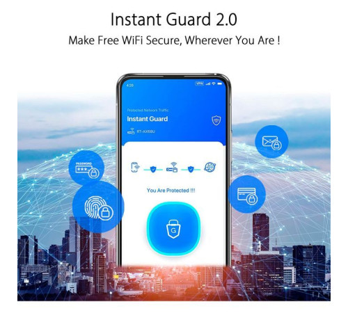 Маршрутизатор ASUS RT-AX5400 (90IG0860-MO3B00)