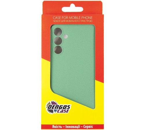 Чохол до мобільного телефона Dengos Soft Samsung Galaxy A15 (mint) (DG-TPU-SOFT-51)