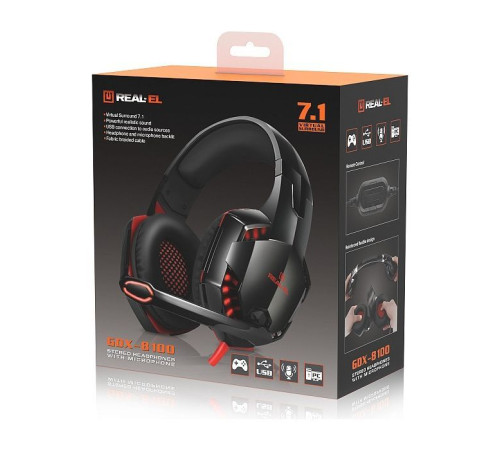 Навушники REAL-EL GDX-8100 (EL124100055)