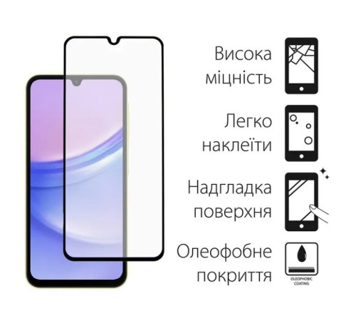 Чохол до мобільного телефона Dengos Kit for Samsung Galaxy A25 5G case + glass (Mint) (DG-KM-60)