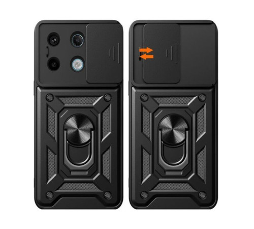 Чохол до мобільного телефона BeCover Military Poco X6 Black (711006)