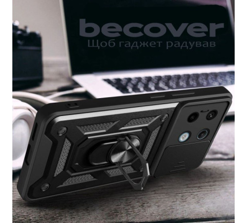 Чохол до мобільного телефона BeCover Military Poco X6 Black (711006)