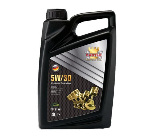 Моторное масло CASTLE MOTOR OILS 5W30 4л