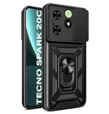Чохол до мобільного телефона BeCover Military Tecno Spark 20C (BG7n) Black (710685)