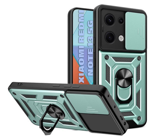 Чохол до мобільного телефона BeCover Military Xiaomi Redmi Note 13 5G Dark Green (711032)