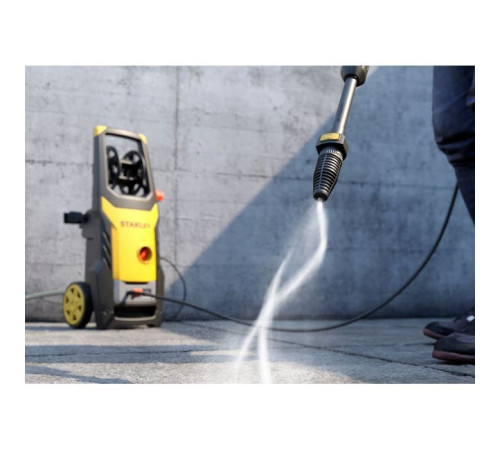 Мийка високого тиску Stanley 1.6 кВт, 125 бар, шланг 6 м (SXPW16E)