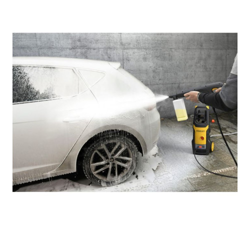 Мийка високого тиску Stanley 1.6 кВт, 125 бар, шланг 6 м (SXPW16E)