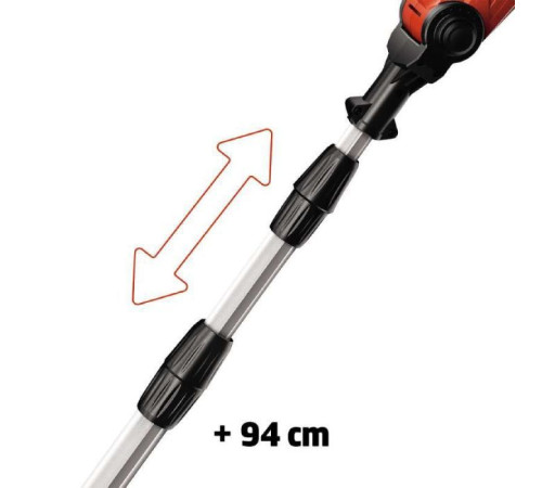 Кущоріз Einhell телескопічний GE-HH 18/45 Li T Solo, 18В, 450мм (без АКБ та ЗП) (3410866)