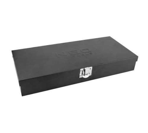 Набір інструментів Neo Tools 63шт, 1/4", CrV, металевий кейс (10-008)