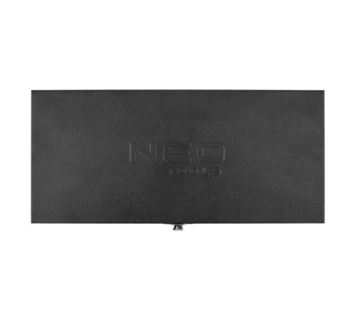 Набір інструментів Neo Tools 63шт, 1/4", CrV, металевий кейс (10-008)