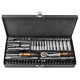 Набір інструментів Neo Tools 63шт, 1/4", CrV, металевий кейс (10-008)