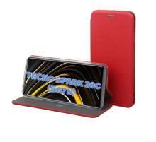 Чохол до мобільного телефона BeCover Exclusive Tecno Spark 20C (BG7n) Burgundy Red (711247)