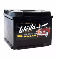 Акумулятор автомобільний Westa 6CT-60 А (1) Pretty Powerful