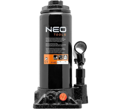 Домкрат Neo Tools гидравлический бутылочный 8т, 181-345мм (10-453)